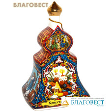 Пасхальный колокольчик Терем, высота 10см, керамика