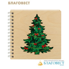 Блокнот деревянный 