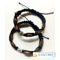 Браслет плетеный с крестиком, Пантелеимонов монастырь, Святая Гора Афон