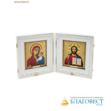 Складень венчальный 23х26см, экокожа